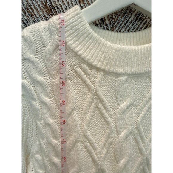 White Crown & Ivy Long sleeve Knit Sweater Small - Picture 5 of 6